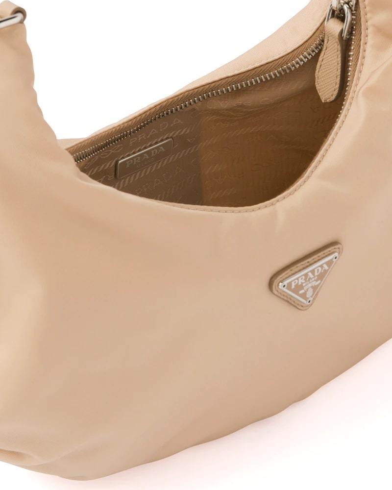 Prada Re-Edition 2006 Nylon Shoulder Bag, 22cm Width
