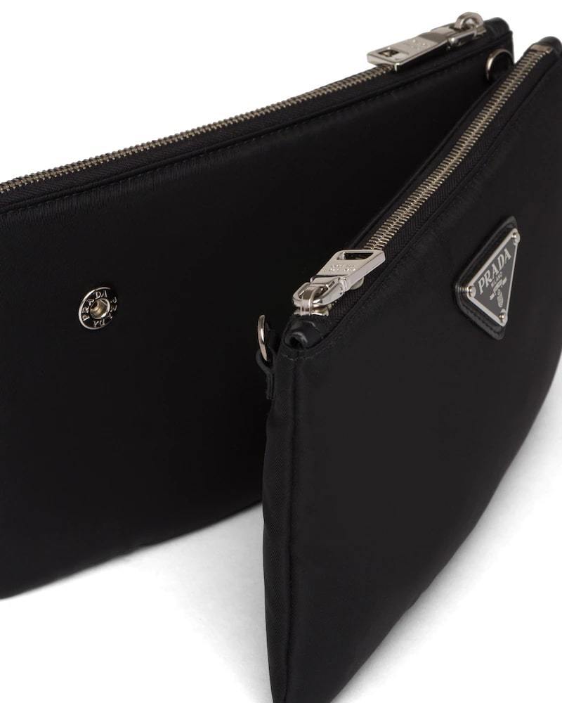 Prada Padded Mini Bag, Nylon, Detachable Chain Strap