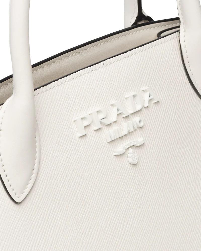 Prada Saffiano Monochrome Bag, Small Leather, Gold Hardware