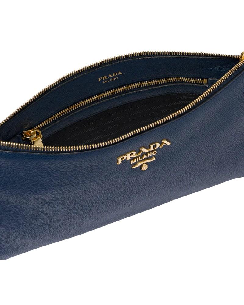 Prada Leather Shoulder Bag, Calf Leather, 30cm Width