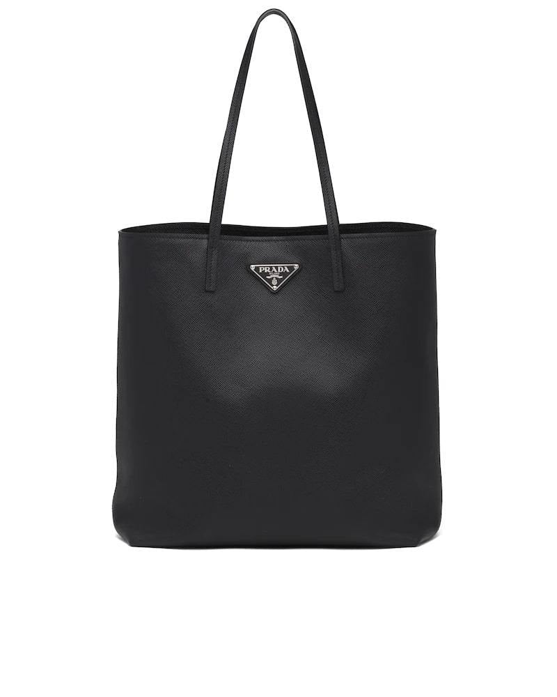 Saffiano Leather Tote Bag, Medium Prada Handbag