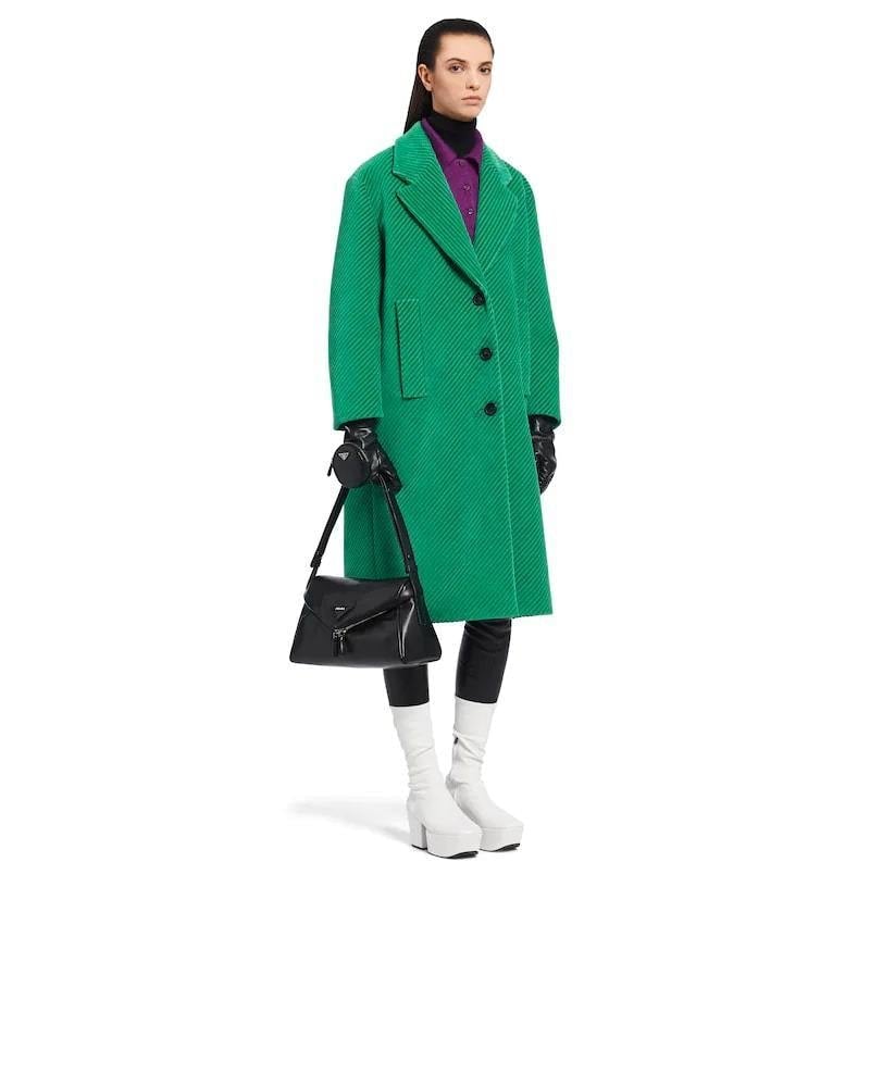 Prada Padded Nappa Bag, Signaux Shoulder, Leather Flap