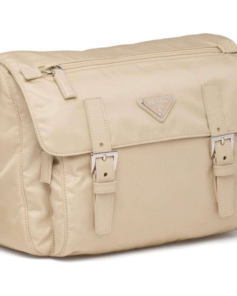Prada Re-Nylon Bag, Shoulder, Detachable Pouch, 27cm