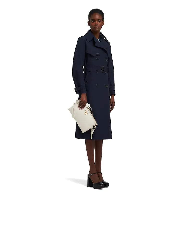 Prada Leather Shoulder Bag, Calf Leather, 30cm Width