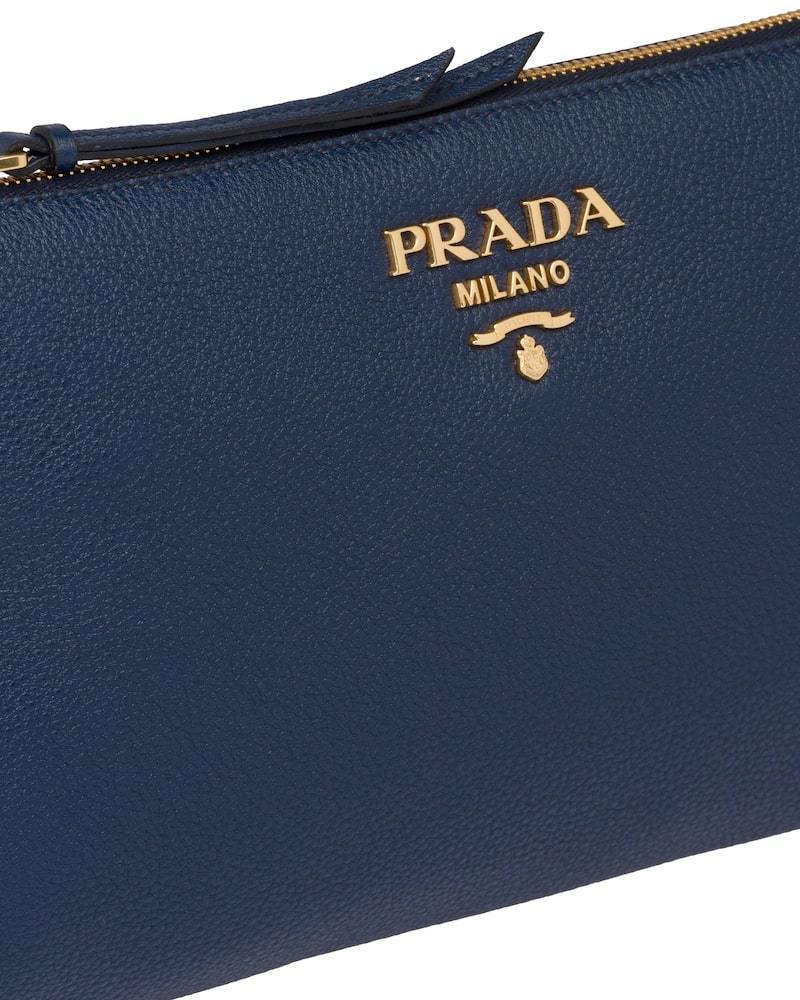 Prada Leather Shoulder Bag, Calf Leather, 30cm Width