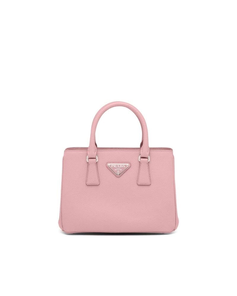 Prada Galleria Mini Bag, Saffiano Leather, Gold Hardware