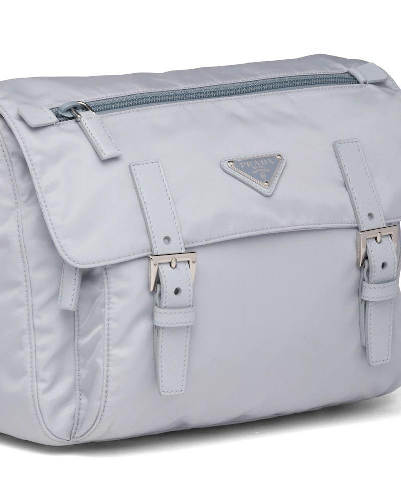 Prada Re-Nylon Bag, Shoulder, Detachable Pouch, 27cm