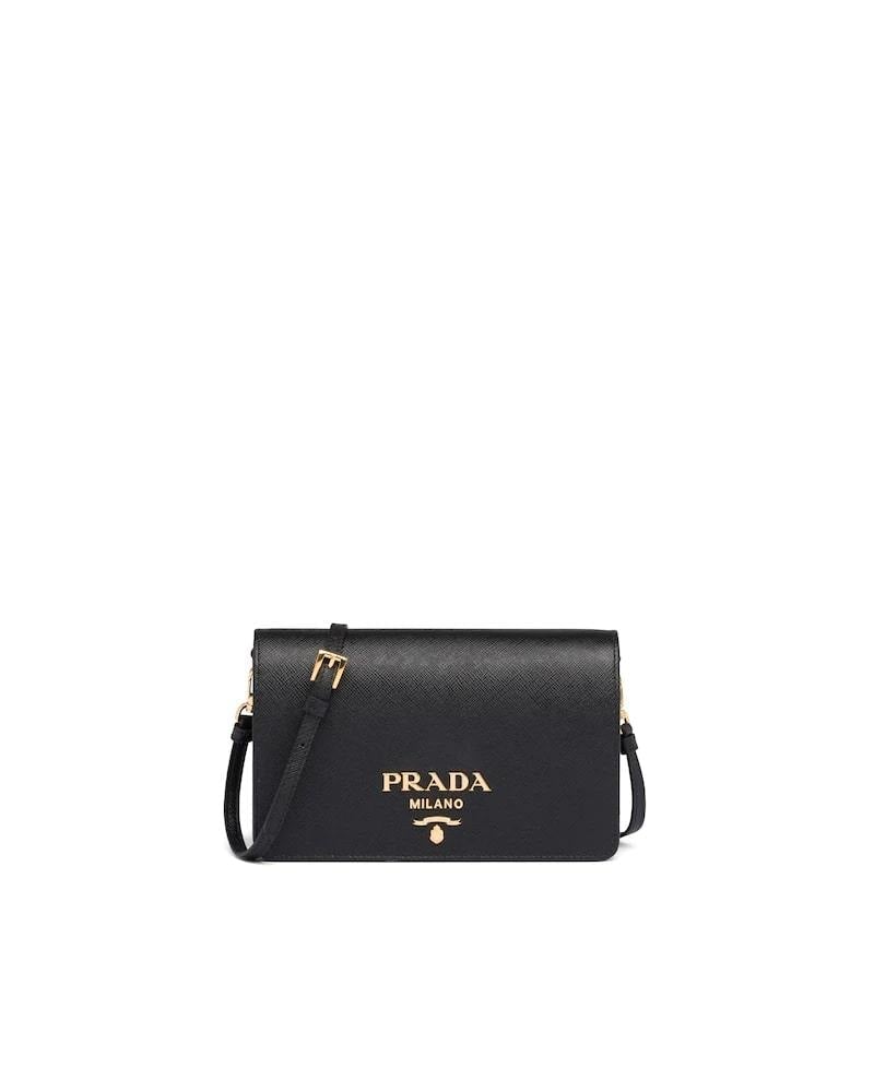 Prada Saffiano Mini Bag, Leather Shoulder Strap, Compact