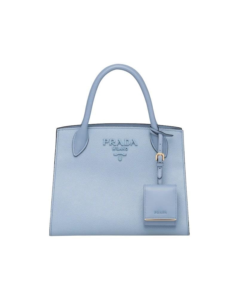 Prada Saffiano Monochrome Bag, Small Leather, Gold Hardware