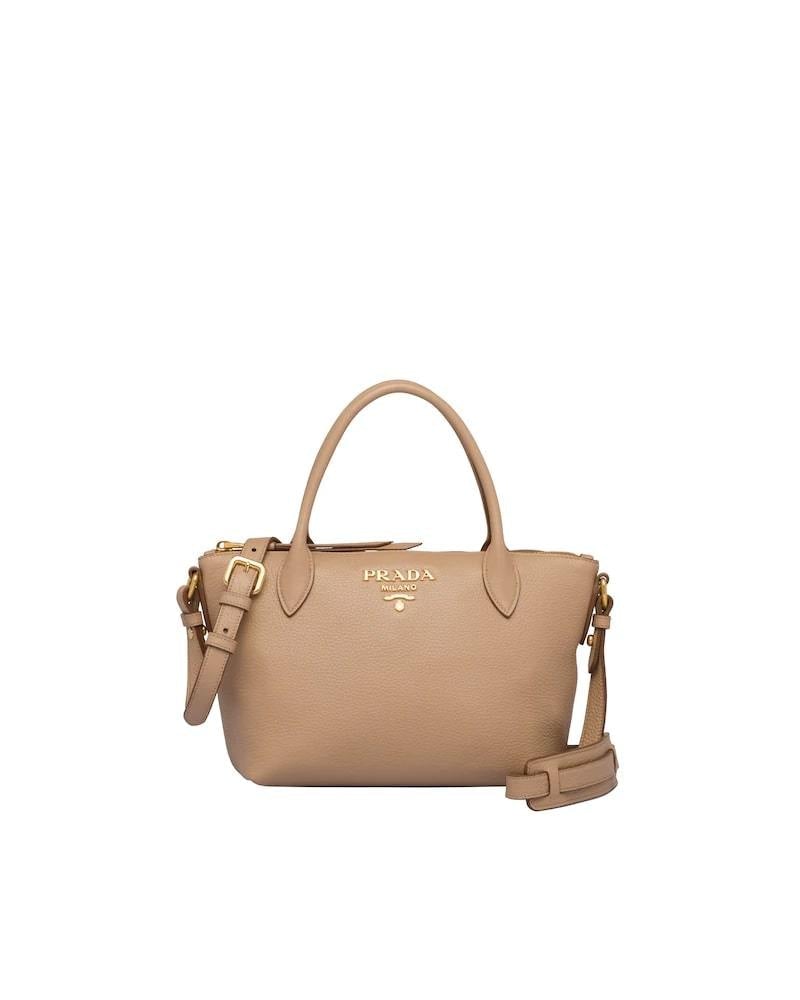 Designer Style Leather Handbag, Prada Shoulder Strap