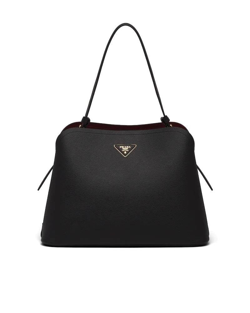 Prada Matinee Bag, Saffiano Leather, Adjustable Strap