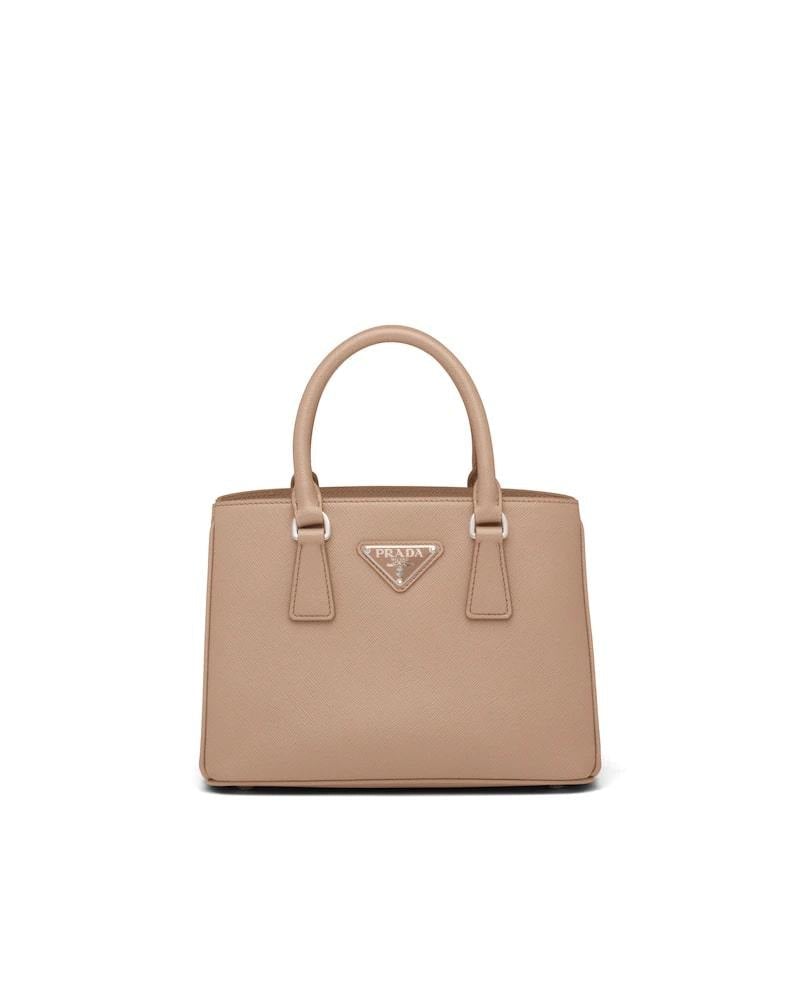 Prada Galleria Mini Bag, Saffiano Leather, Gold Hardware