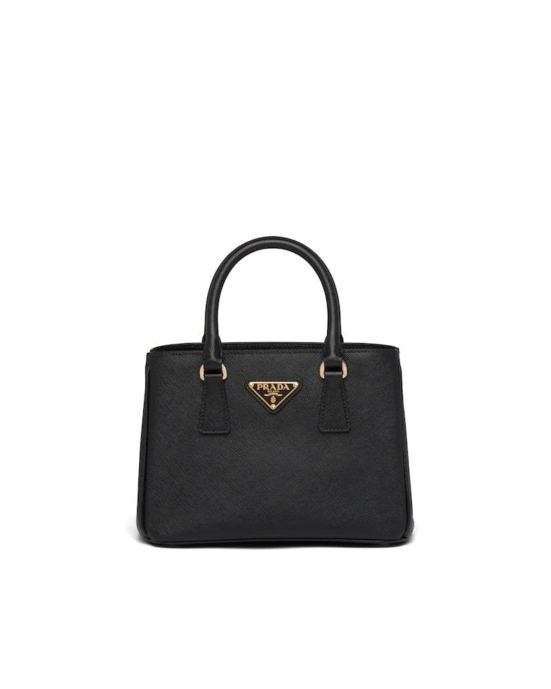 Prada Galleria Mini Bag, Saffiano Leather, Gold Hardware