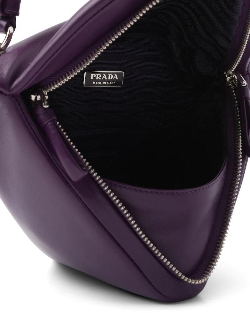 Padded Nappa Leather Bag, Prada Triangle Handbag