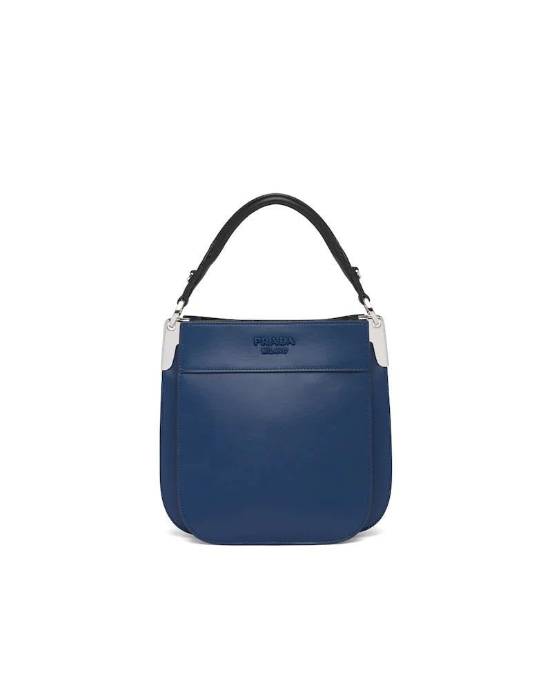 Small Leather Handbag, Prada Margit Bag, 20cm, Nappa Lining