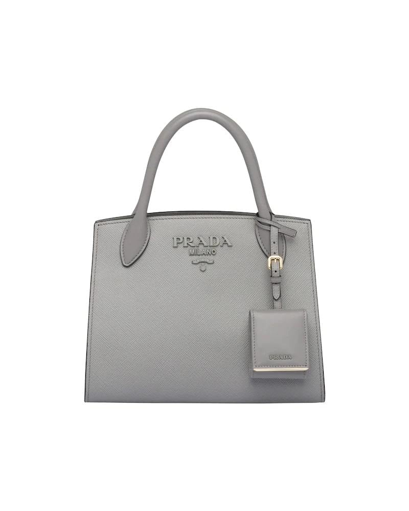 Prada Saffiano Monochrome Bag, Small Leather, Gold Hardware