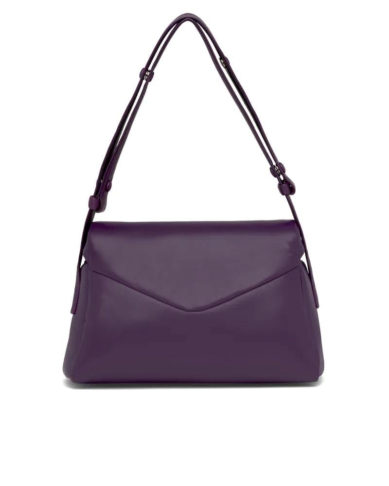 Prada Padded Nappa Bag, Signaux Shoulder, Leather Flap