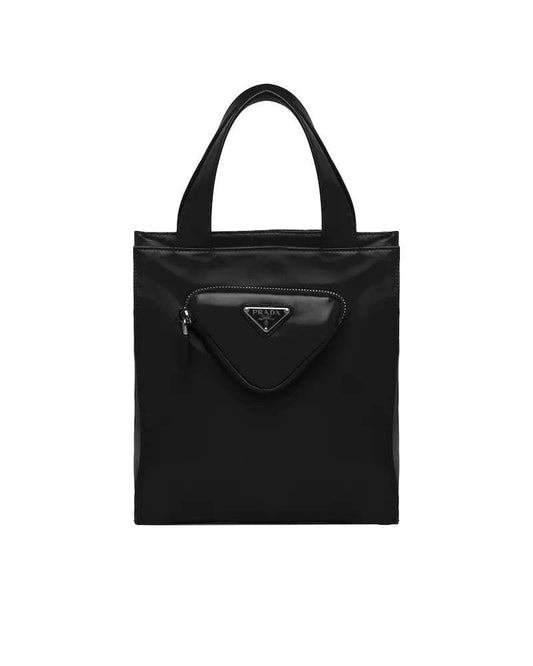 Prada Nappa Leather Tote, Double Handle, Shoulder Strap