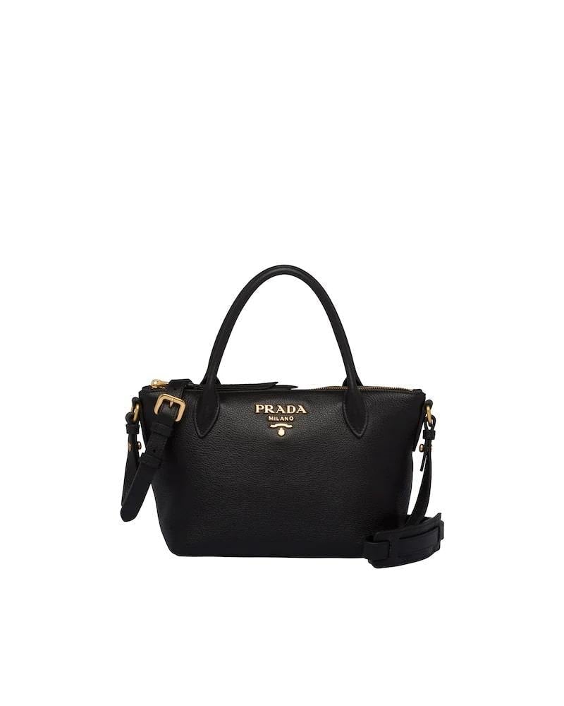 Designer Style Leather Handbag, Prada Shoulder Strap