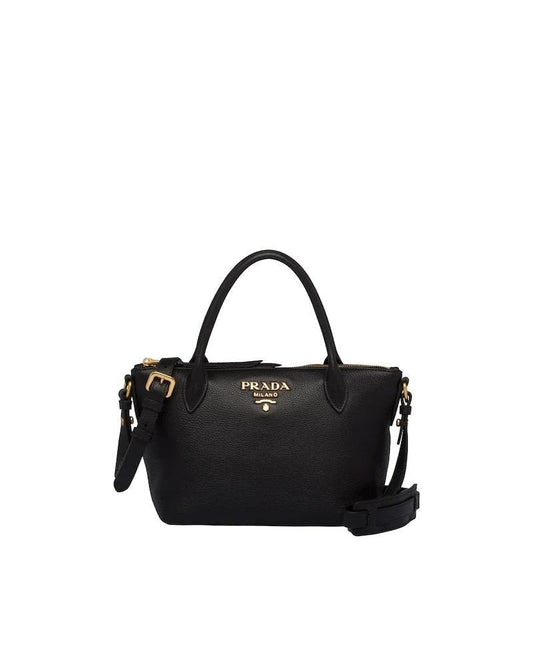 Designer Style Leather Handbag, Prada Shoulder Strap