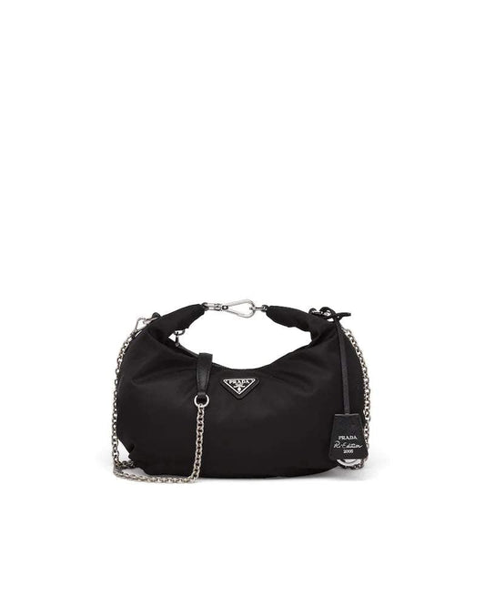 Prada Re-Edition 2006 Nylon Shoulder Bag, 22cm Width