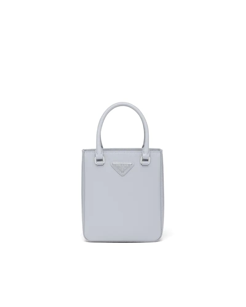Brushed Leather Tote, Prada Small Square Handbag