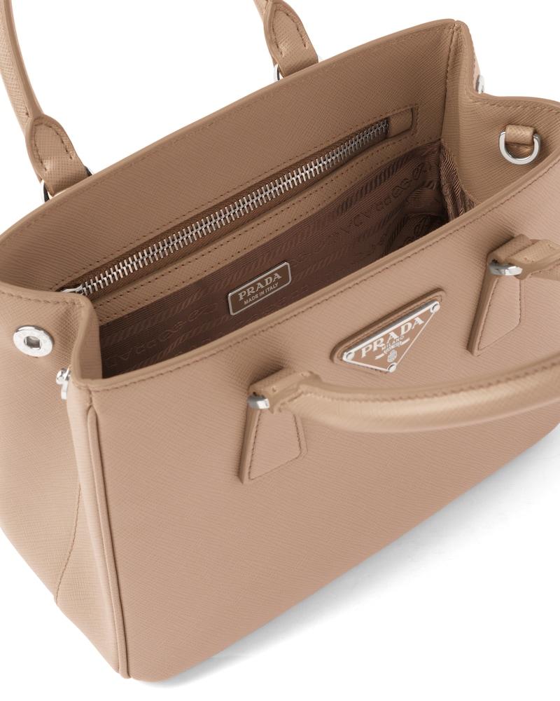 Prada Galleria Mini Bag, Saffiano Leather, Gold Hardware