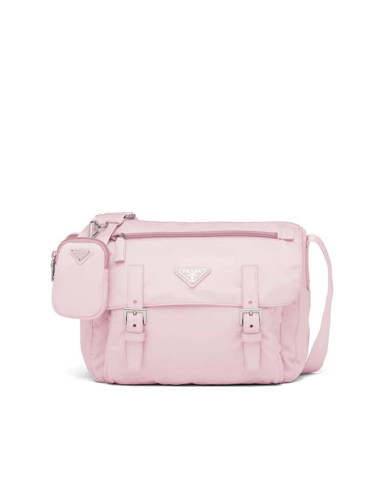 Prada Re-Nylon Bag, Shoulder, Detachable Pouch, 27cm