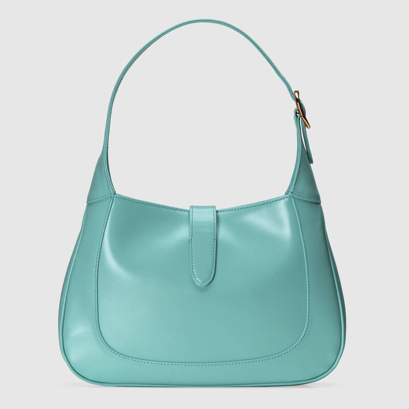 Gucci Jackie 1961 Medium Shoulder Bag Light Blue Leather