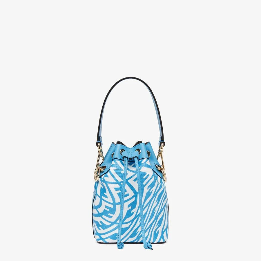 Fendi Mon Tresor Bucket Glazed Canvas Mini-bag