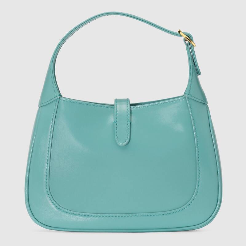Gucci Jackie 1961 Small Shoulder Bag Light Blue Leather