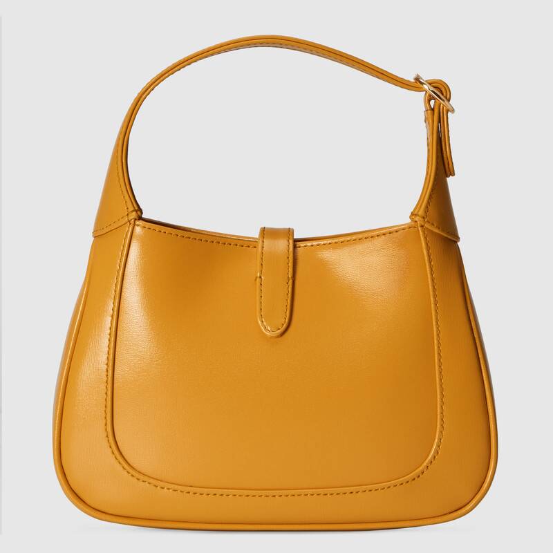 Gucci Jackie 1961 Small Shoulder Bag Yellow Leather