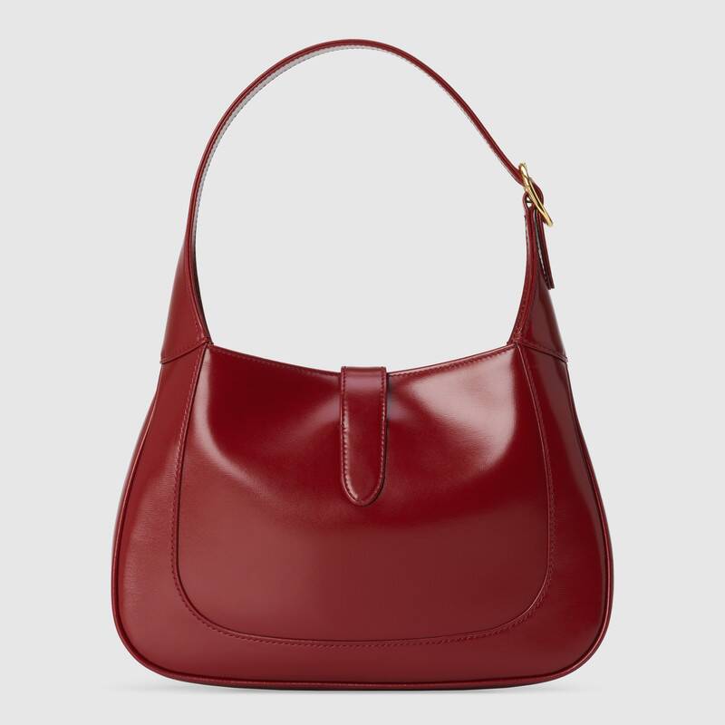Gucci Jackie 1961 Medium Shoulder Bag Red Leather
