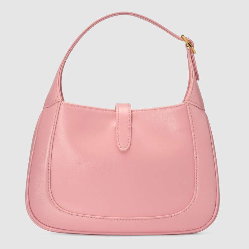 Gucci Jackie 1961 Small Shoulder Bag Light Pink Leather