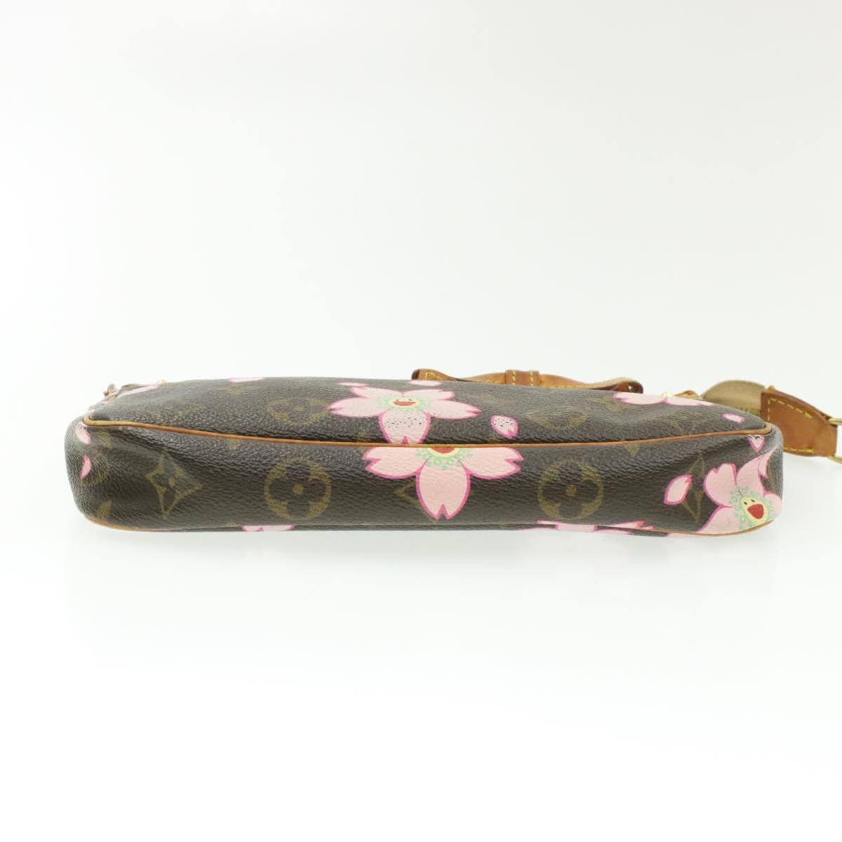 LV Cherry Blossom Pouch, Monogram Canvas Pochette, Vintage