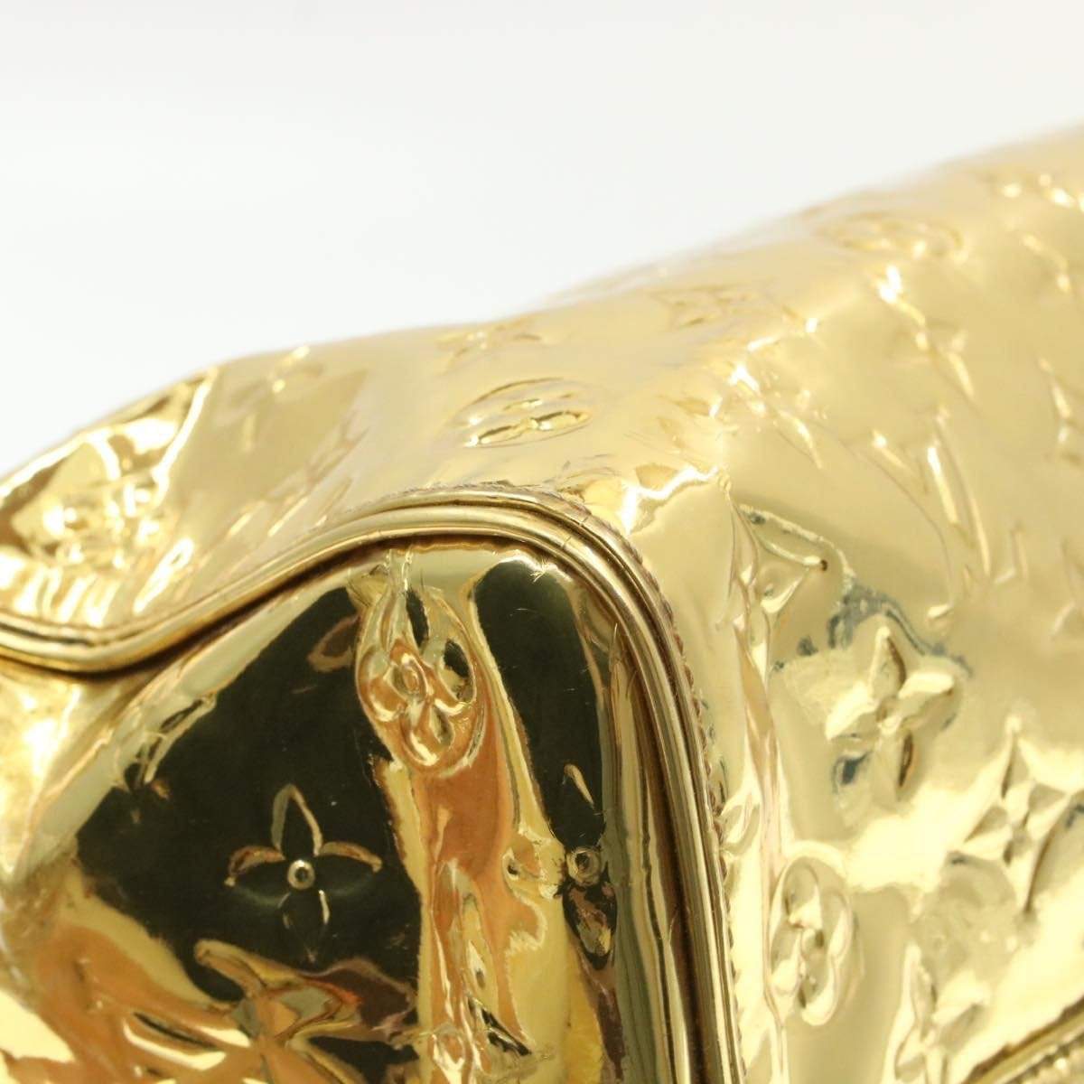 Gold Mirror Speedy 35, Louis Vuitton Monogram Handbag