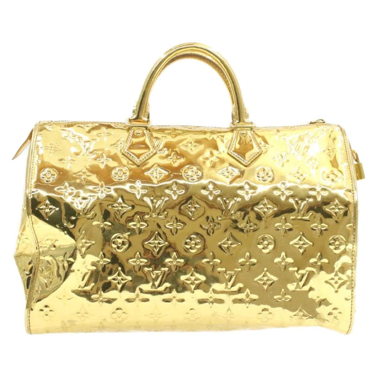 Gold Mirror Speedy 35, Louis Vuitton Monogram Handbag
