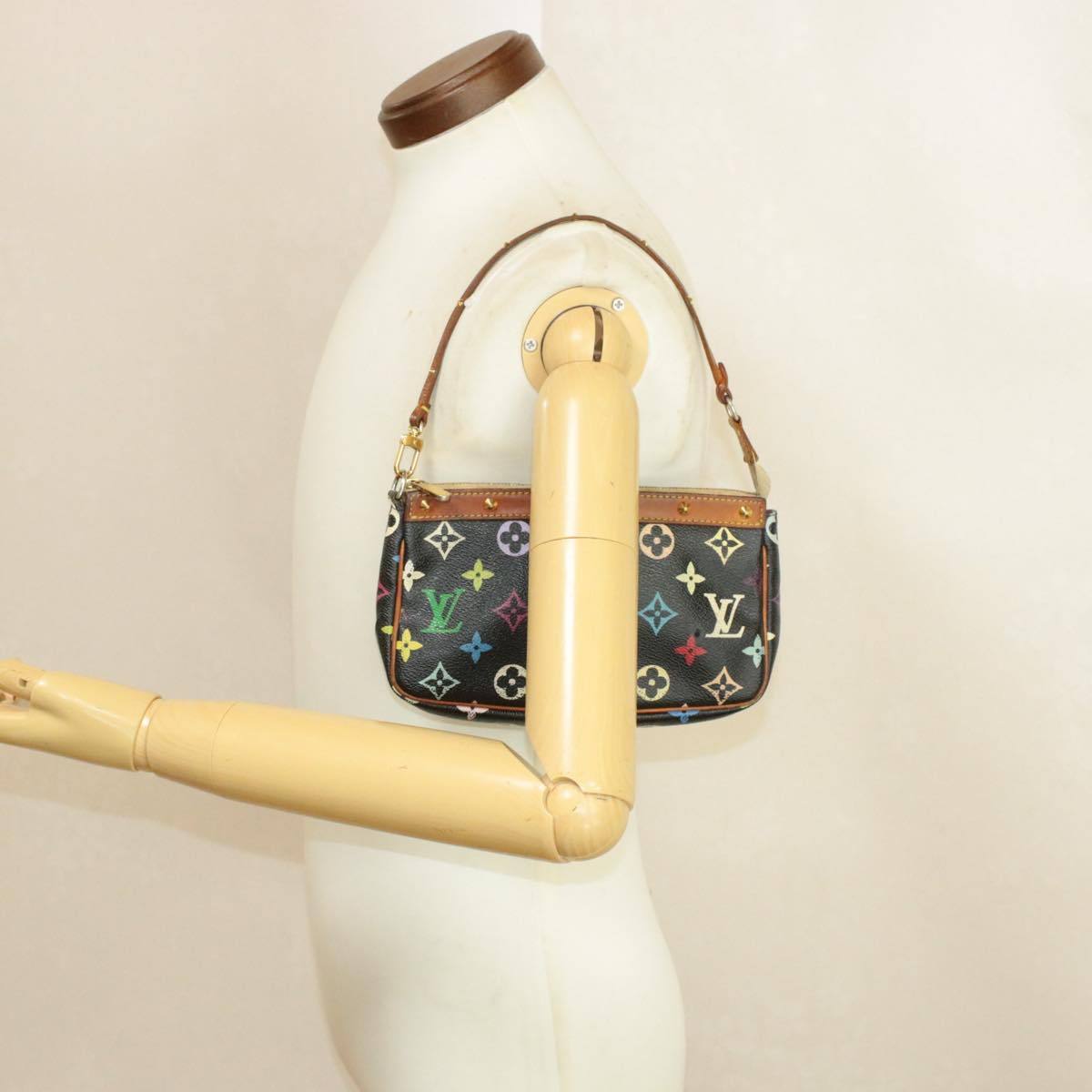 Multicolor Pochette Pouch, Louis Vuitton Monogram Vintage