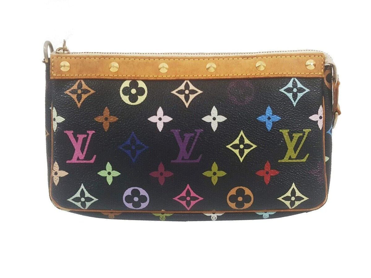 Multicolor Pochette Pouch, Louis Vuitton Monogram Vintage