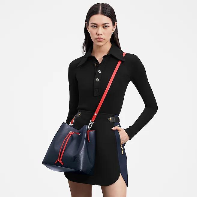 Louis Vuitton NéoNoé MM, Epi Leather Bucket Bag