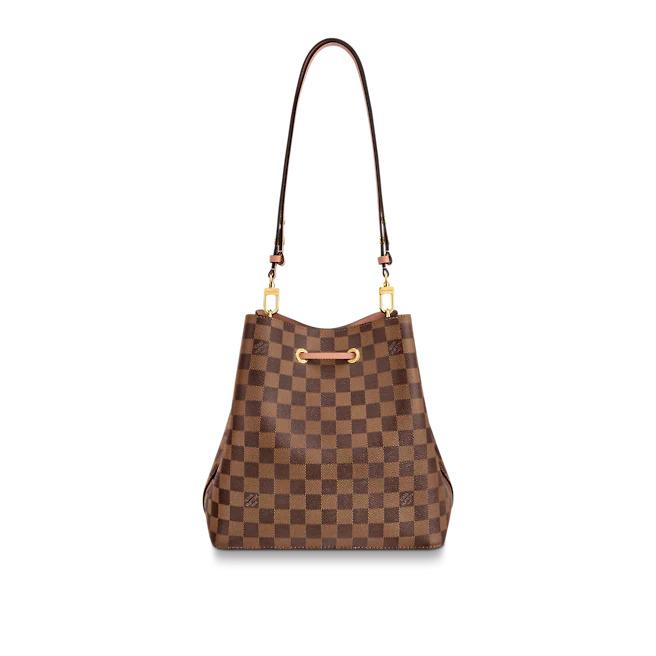 Louis Vuitton NéoNoé MM Damier Ebène Bucket Bag, Adjustable