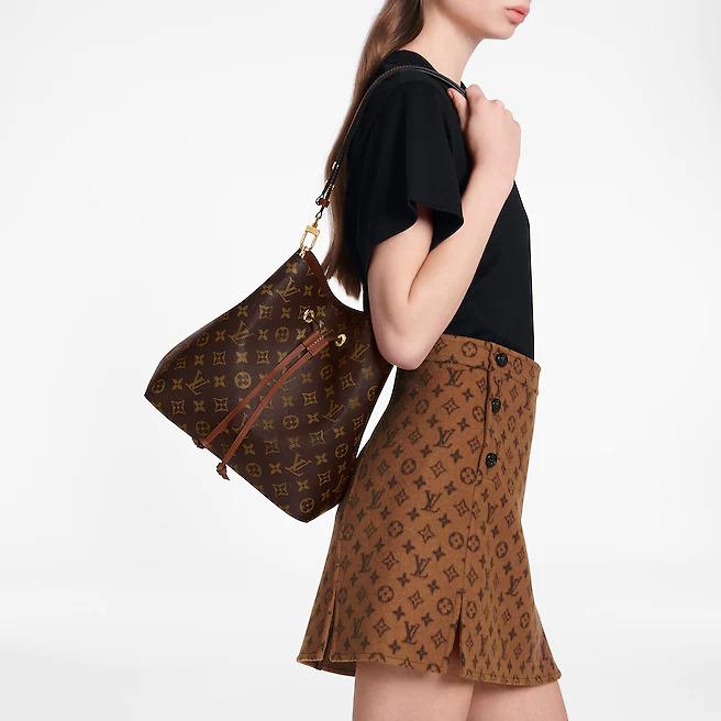 Louis Vuitton NéoNoé MM, Monogram Canvas Bucket Bag