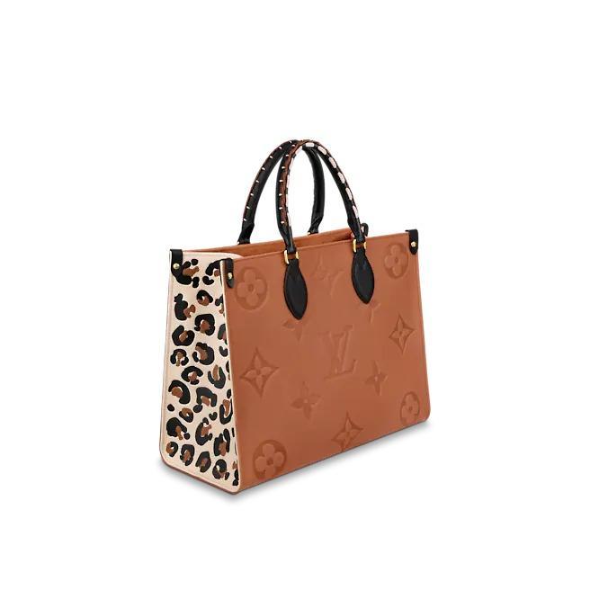 Louis Vuitton OnTheGo MM, Wild At Heart Empreinte Tote