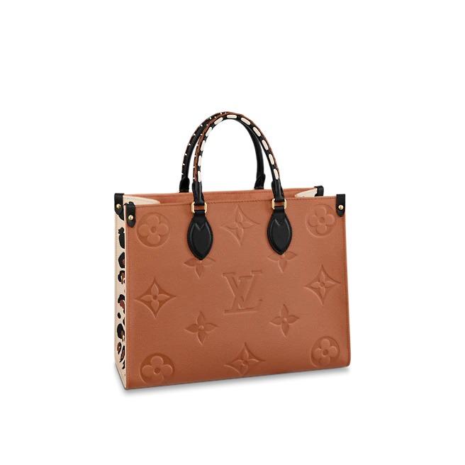 Louis Vuitton OnTheGo MM, Wild At Heart Empreinte Tote