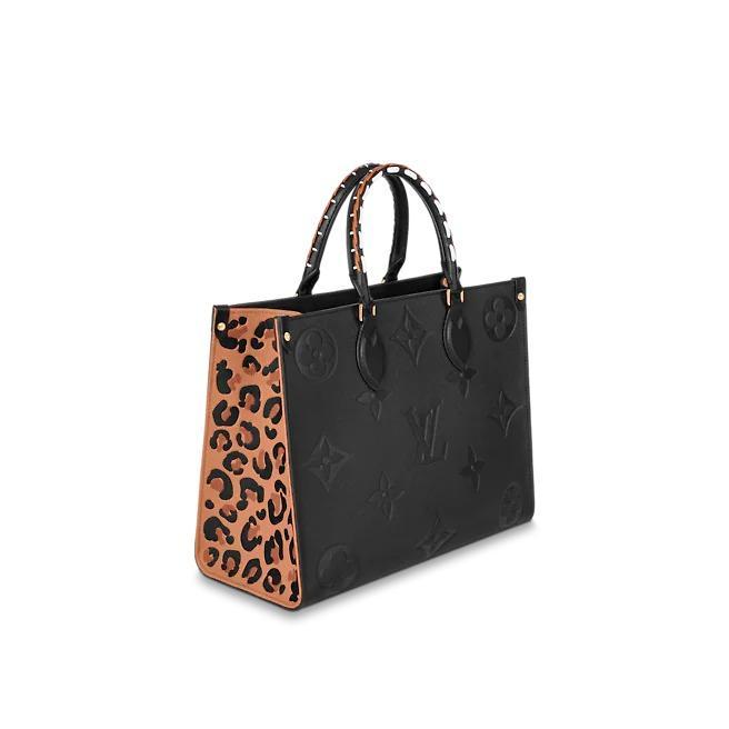Louis Vuitton OnTheGo MM, Wild At Heart Empreinte Tote
