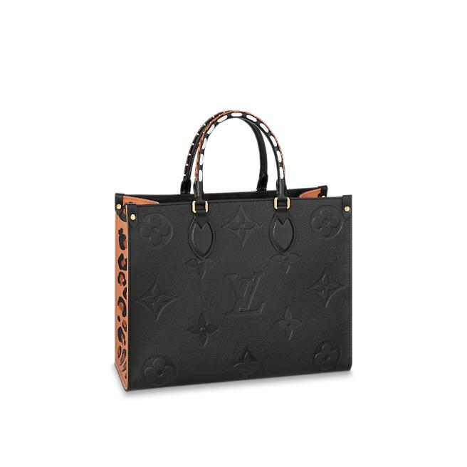 Louis Vuitton OnTheGo MM, Wild At Heart Empreinte Tote