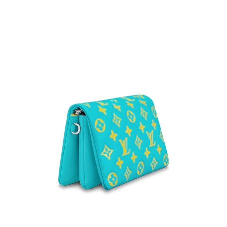 Pochette Coussin Replica, Monogram Lambskin, Removable Chain