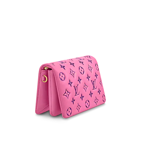 Pochette Coussin Replica, Monogram Lambskin, Removable Chain