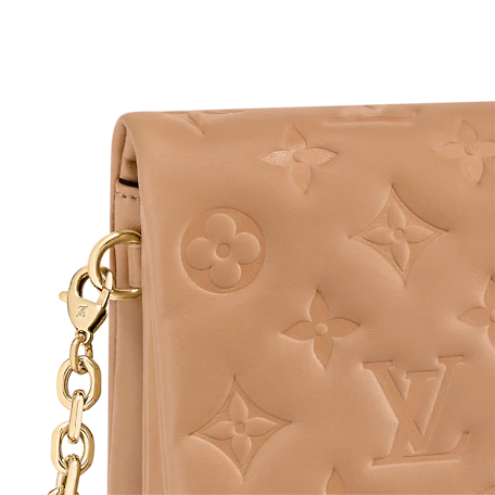 Louis Vuitton Pochette Coussin, Monogram Lambskin