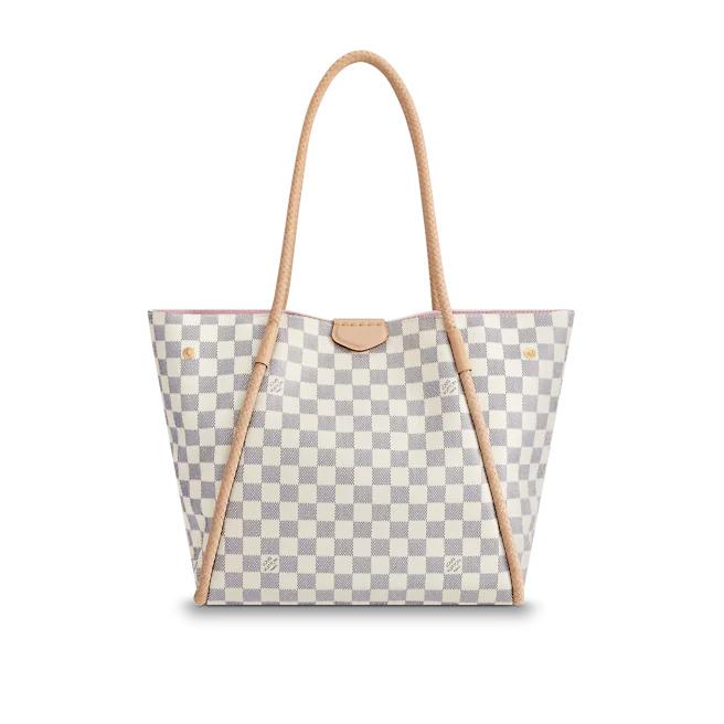 Louis Vuitton Propriano, Damier Azur Shoulder Tote